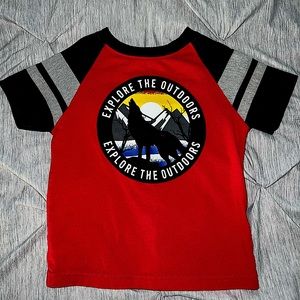 Garanimals Explore The Outdoors 3T Toddler Boys Raglan Shirt